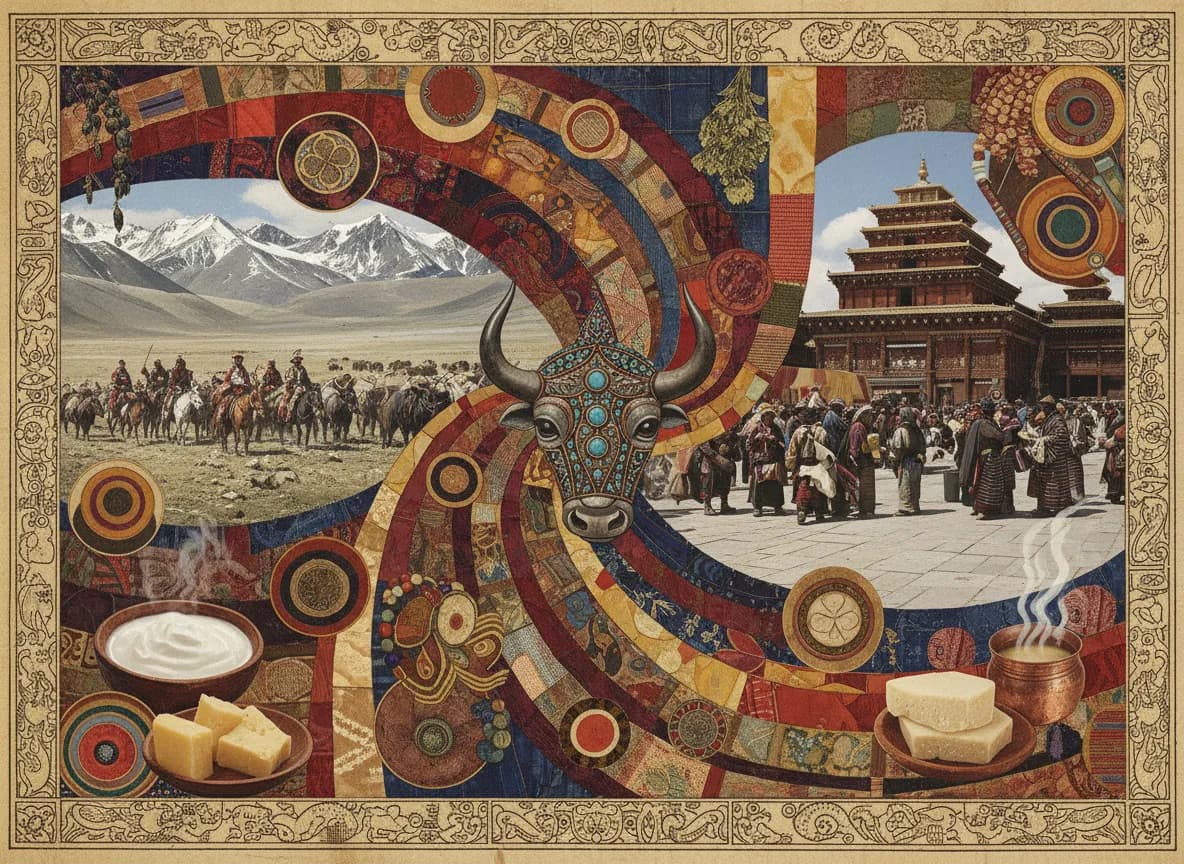 Muer Tibetan Yak Trade Village