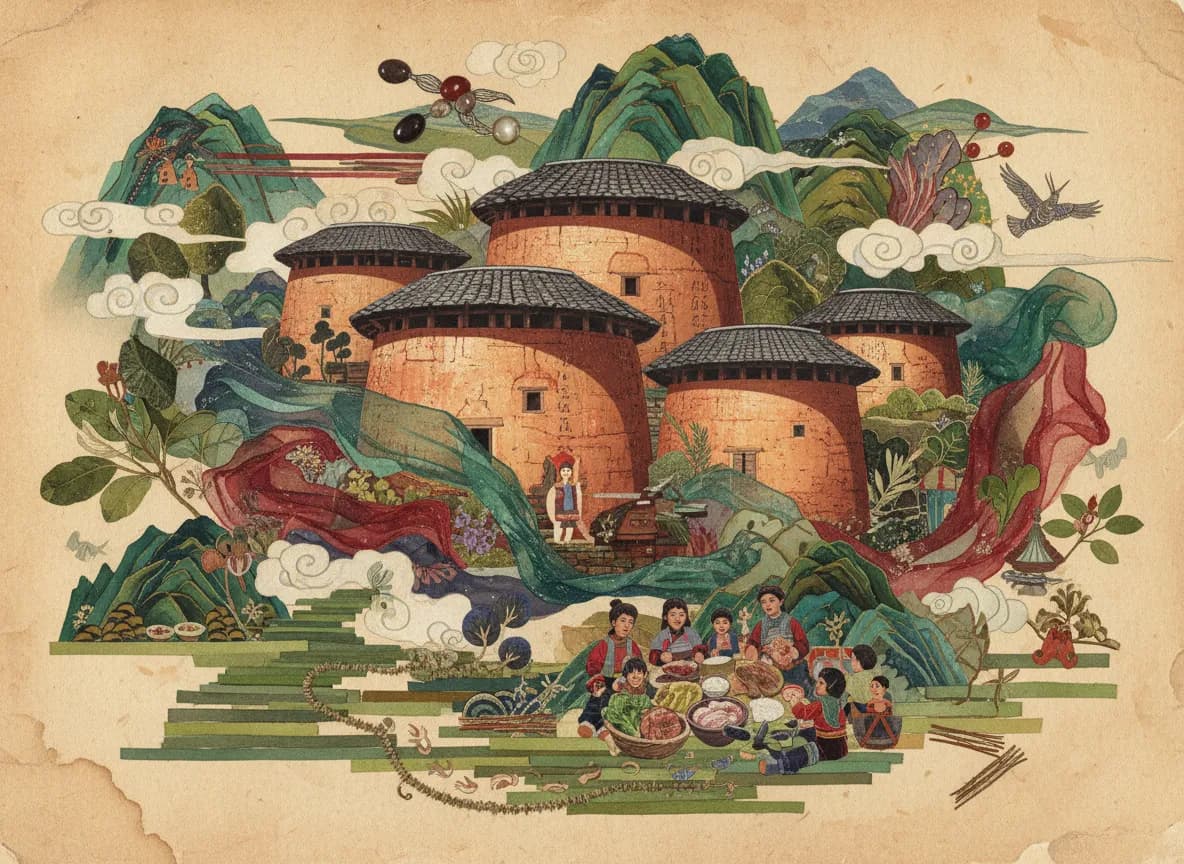Tulou Ridge Village (Lishan Outskirts)