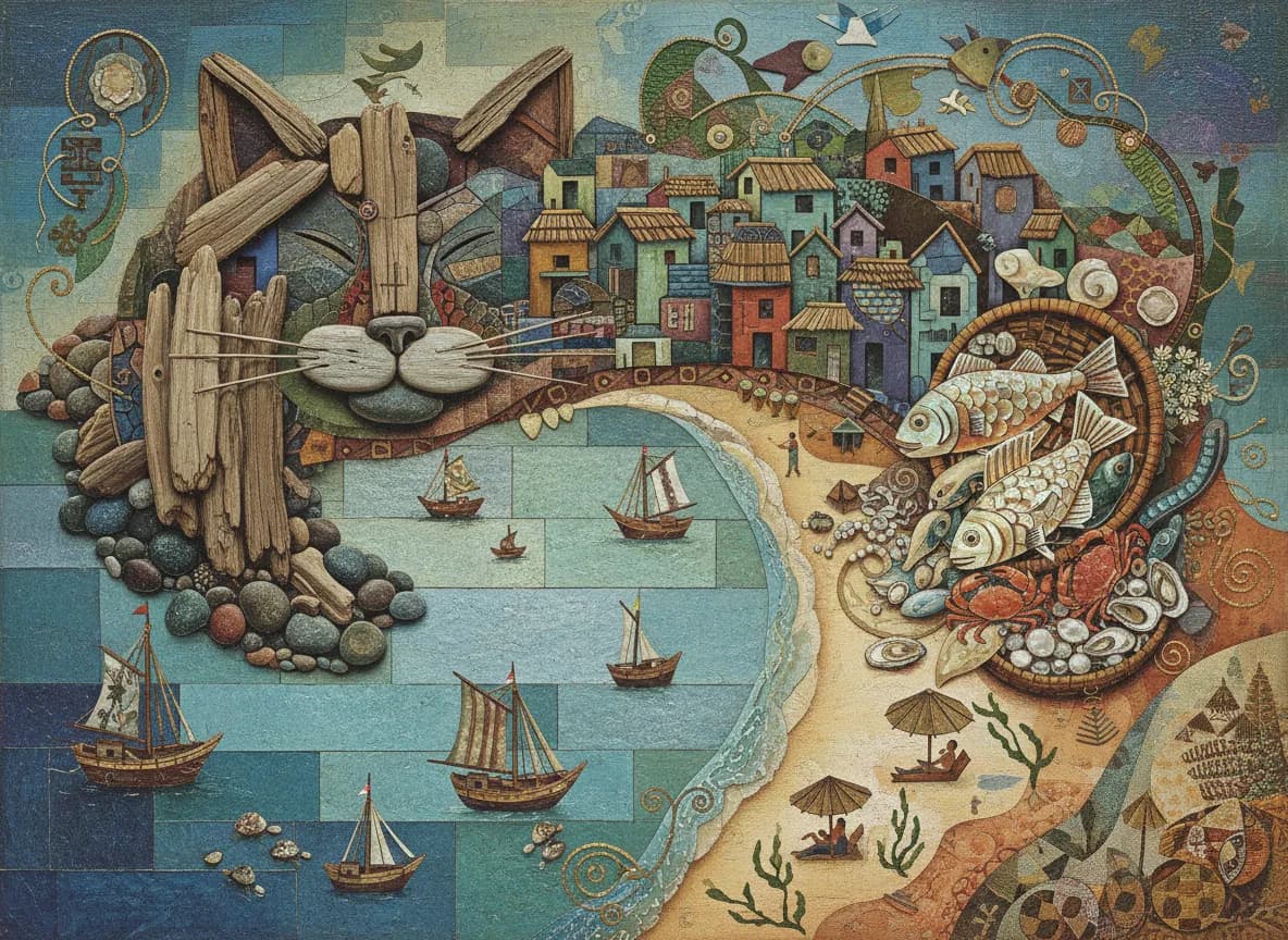 Mao'er Island Fishing Town