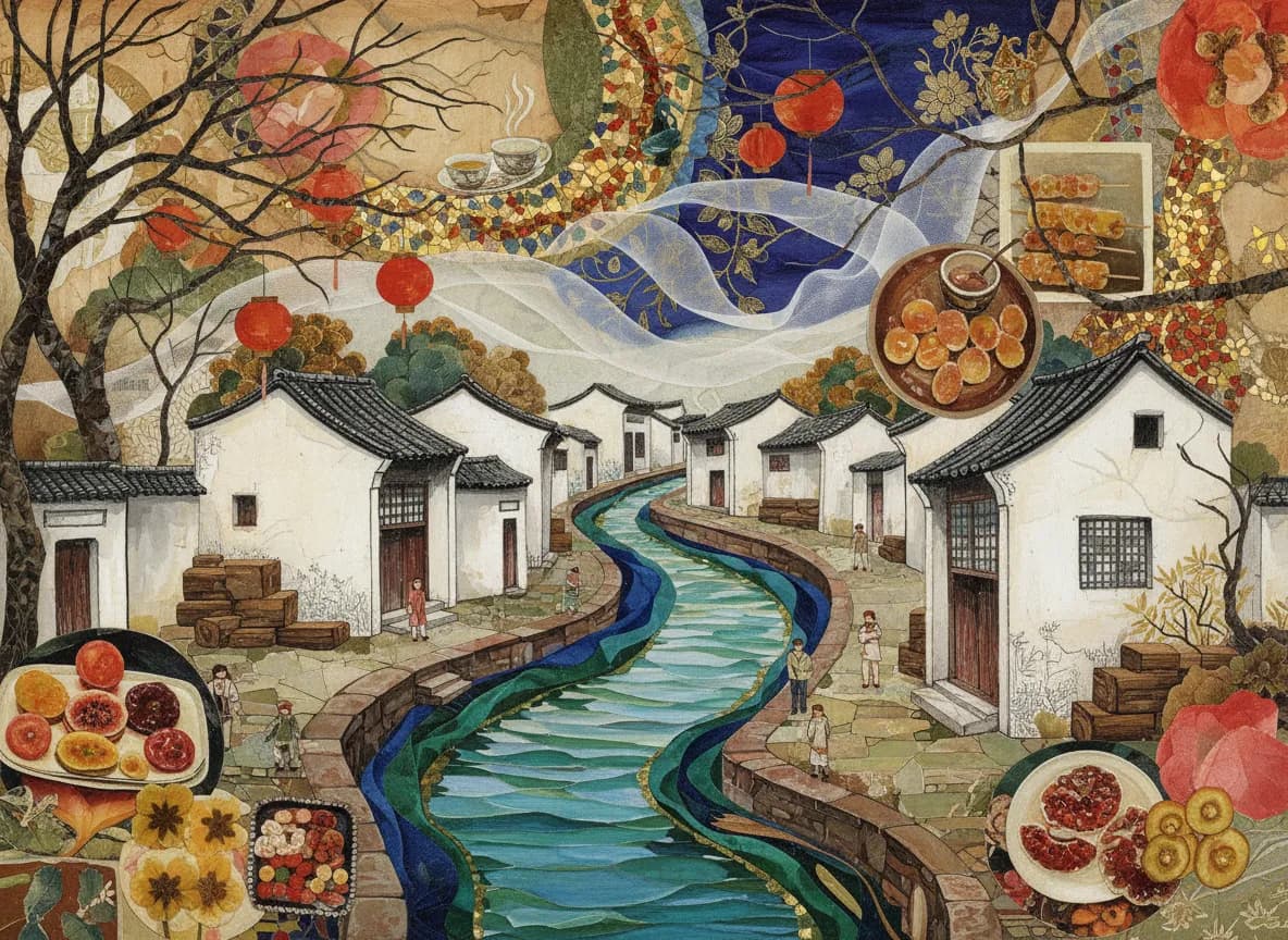Heping Old Jiangnan Canal Town