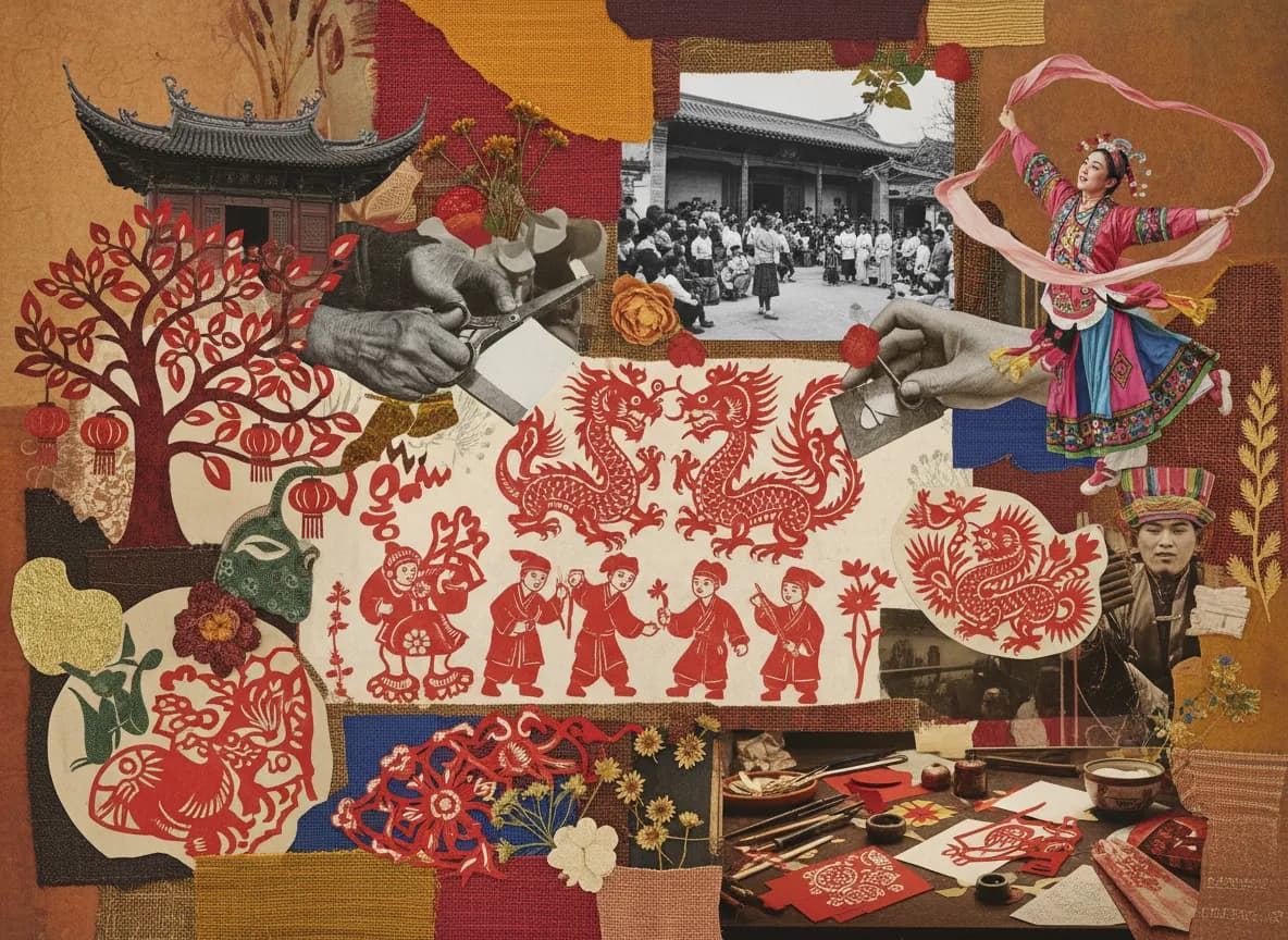 Shanxi Paper-Cut Village (Wenshui)