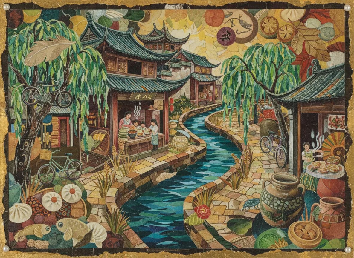 Yiliang Jiangnan Waterway Town