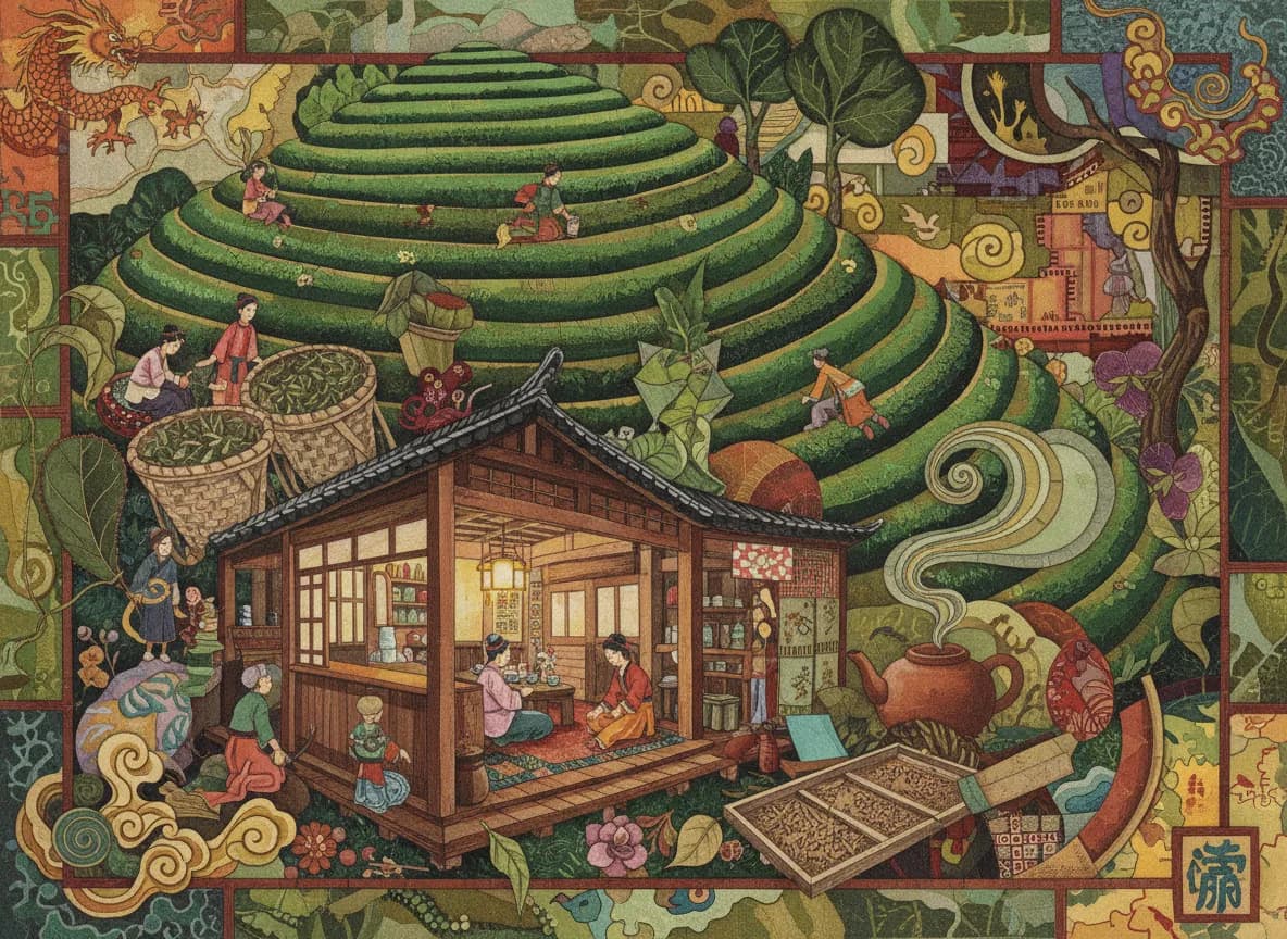 Hanjia Ancient Tea Hamlet