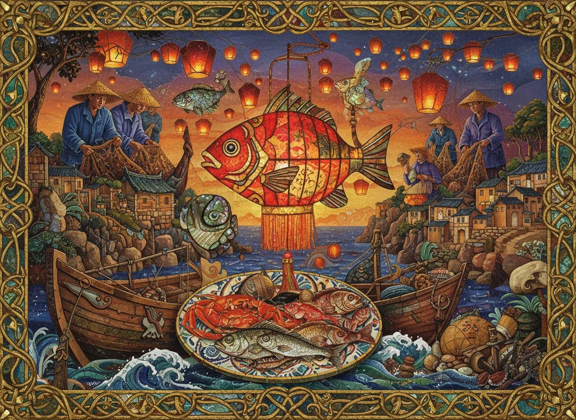 Xiangshan Fisherman Lantern Village