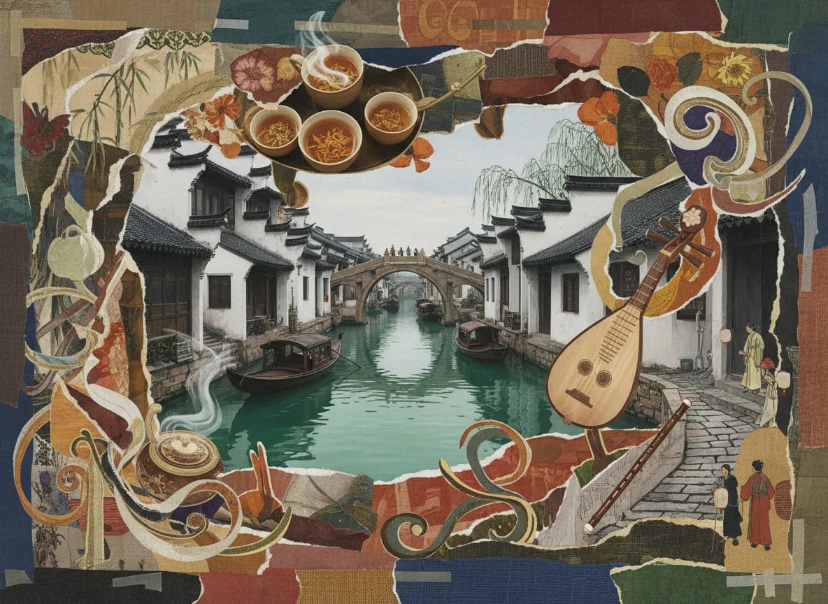 Hexu Song-and-River Canal Town