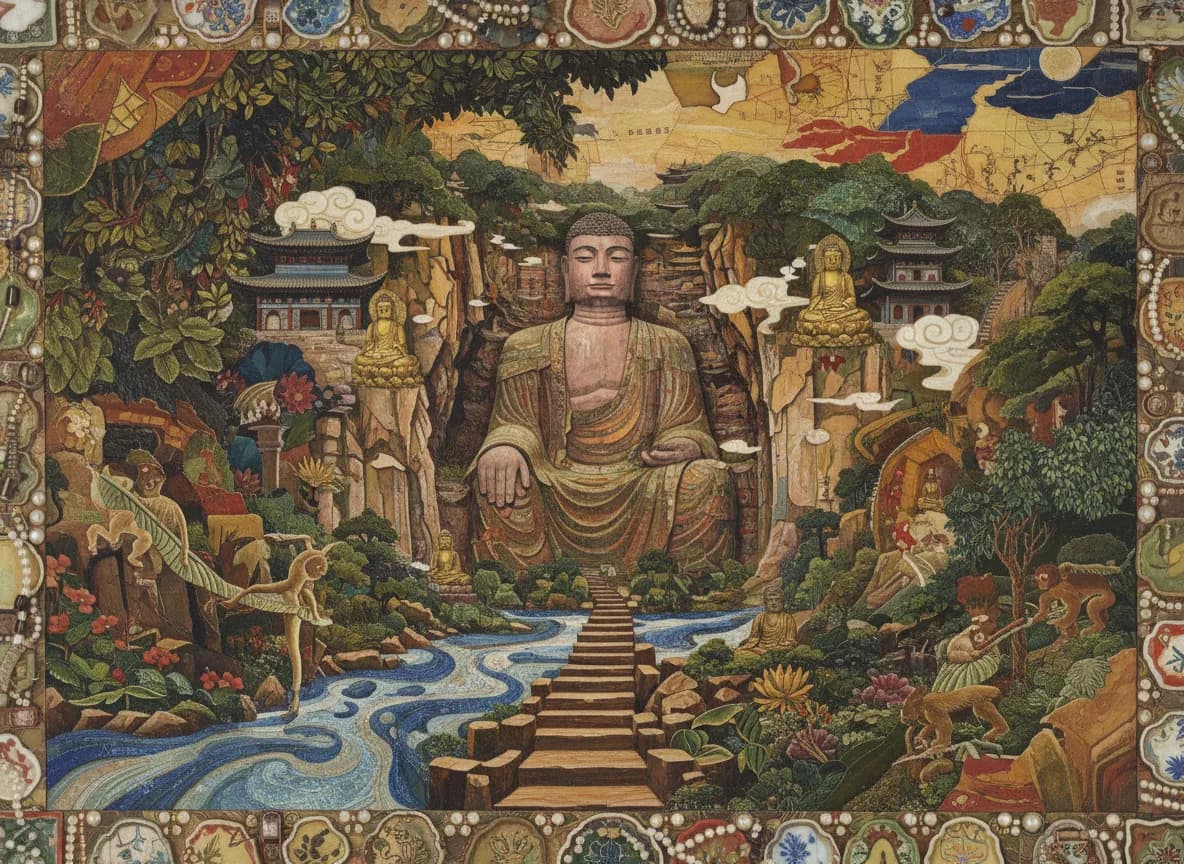 Mount Emei Scenic Area, including Leshan Giant Buddha Scenic Area